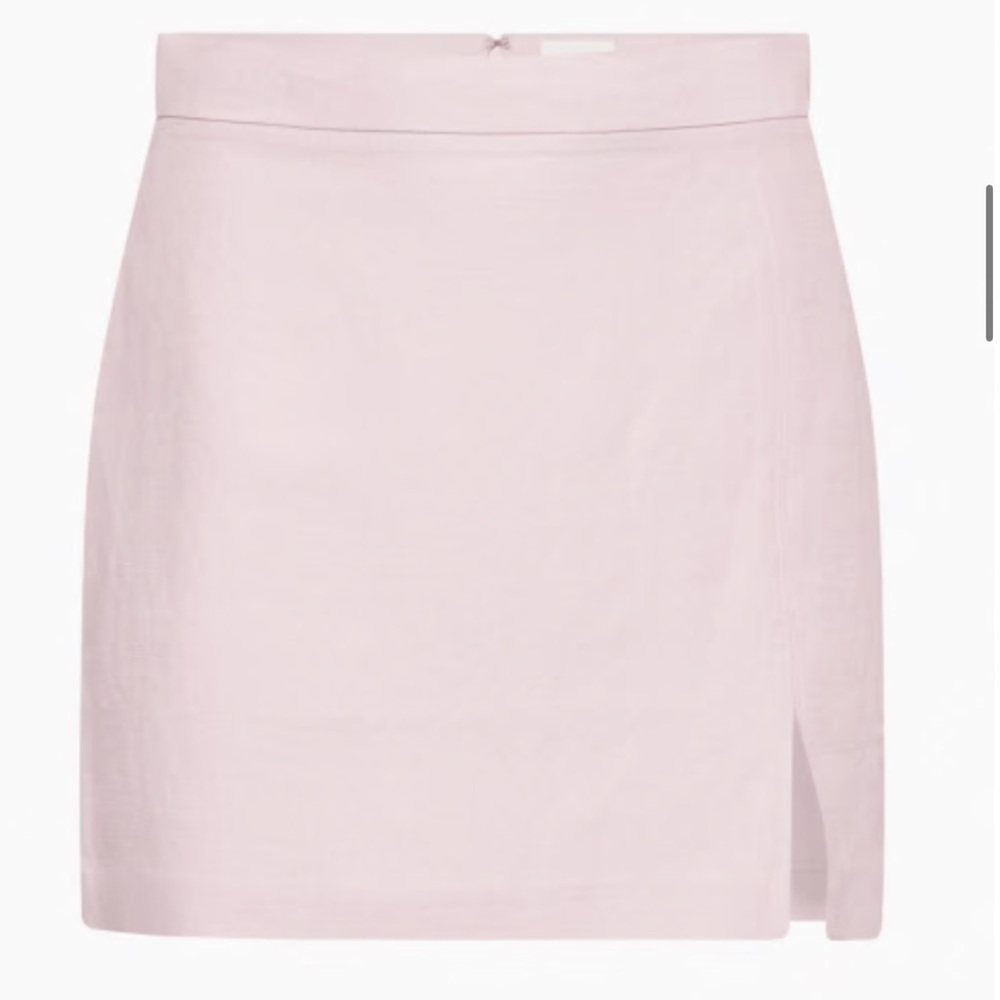 Wilfred Patio Linen Mini Skirt💜